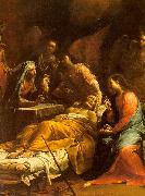 Giuseppe Maria Crespi The Death of St.Joseph oil painting